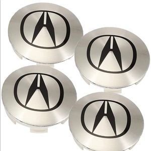 Acura Center Caps 69mm Brand New (Set of 4)